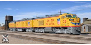 Museum Quality HO Scale Union Pacific GE 8500 Horsepower "Big Blow" Turbine #28