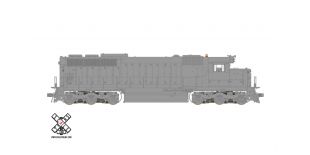 Rivet Counter HO Scale EMD SD45, Undecorated (R1) by ScaleTrains.com