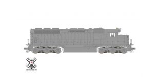 Rivet Counter HO Scale EMD SD45, Undecorated by ScaleTrains.com