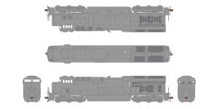 Rivet Counter HO Scale GE ET44, Undecorated