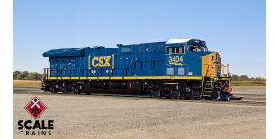 Rivet Counter HO Scale GE ET44AH GEVO, CSX/YN3 Boxcar Logo