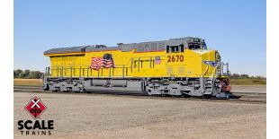 Rivet Counter HO Scale GE C45AH GEVO, Union Pacific/Building America