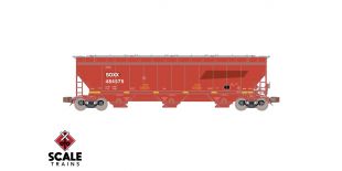 Rivet Counter N Scale Gunderson 5188 Covered Hopper, SOXX/Ex-BNSF Patch