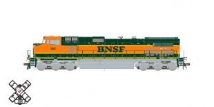 Rivet Counter HO Scale GE DASH-9, BNSF/Heritage I