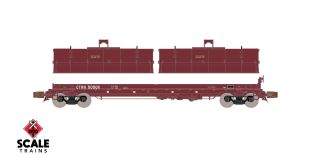 Rivet Counter N Scale Thrall 48' 2-Hood Coil Steel Car, CTRN
