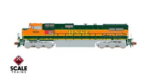 Rivet Counter N Scale GE DASH 9, BNSF/Heritage I/Yellow Lettering