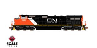 Rivet Counter N Scale GE DASH 9, Canadian National/Website/Eco Connections