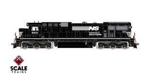 Rivet Counter HO Scale GE C39-8 Phase II, Norfolk Southern/Ditch Lights