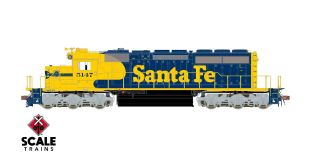 Rivet Counter HO Scale EMD SD40-2, Santa Fe/Repaint Lettering