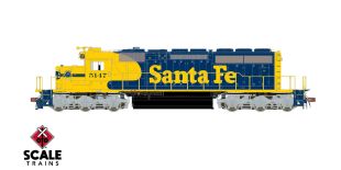Rivet Counter HO Scale EMD SD40-2, Santa Fe/Repaint Lettering