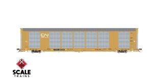Rivet Counter HO Scale Gunderson Multi-Max Autorack, Canadian National/White Logo/TTGX