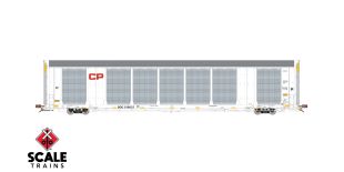Rivet Counter HO Scale Gunderson Multi-Max Autorack, Canadian Pacific/Red CP/Soo
