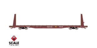 Rivet Counter N Scale BSC F68AH Bulkhead Flatcar, Trailer Train/Oxide Red/TTPX/IC