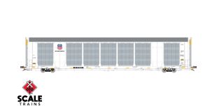 Rivet Counter HO Scale Gunderson Multi-Max Autorack, Union Pacific/White/Building America/UP