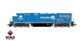 Rivet Counter N Scale GE C39-8 Phase III, Conrail/Quality/Ditch Lights