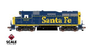 Rivet Counter HO Scale EMD GP30, Santa Fe/Pinstripe/As Delivered
