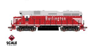 Rivet Counter HO Scale EMD GP30, CB&Q/Redbird