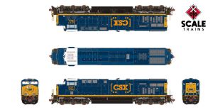 Rivet Counter HO Scale ES44AH, CSX/YN3 Boxcar Logo/As Delivered