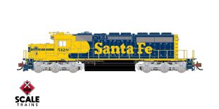 Rivet Counter N Scale EMD SD40-2, Santa Fe/Repaint Lettering