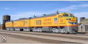 Museum Quality HO Scale Union Pacific GE 8500 Horsepower "Big Blow" Turbine #20