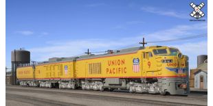 Museum Quality HO Scale Union Pacific GE 8500 Horsepower "Big Blow" Turbine #9