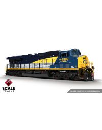Rivet Counter HO Scale GE ES44AH, CSX/Heritage/Pere Marquette/PM #1899