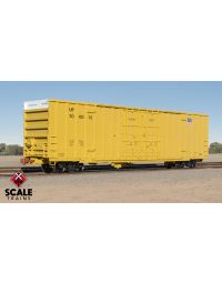 Operator HO Scale Trinity 60' 7500 8' Double-Plug-Door High-Cube Boxcar, Union Pacific/Anti-Vandalism Reporting Marks/Conspicuity Stripes