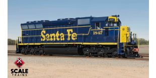 Rivet Counter HO Scale EMD SD45 Phase Ib1, Santa Fe/As Delivered/Pinstripe