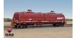 Rivet Counter HO Scale Thrall 2-Hood Coil Steel Car, BNSF/Wedge Hoods