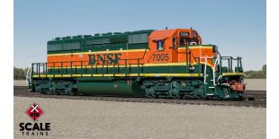 Rivet Counter N Scale EMD SD40-2, BNSF/Heritage/Small Circle-Cross Nose Logo