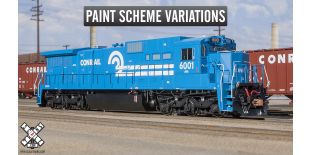 Rivet Counter HO Scale Conrail GE C39-8 Diesel Locomotive