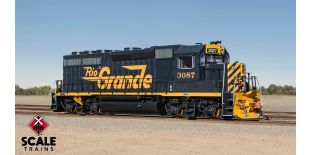 Rivet Counter HO Scale EMD GP40 Phase IIc, Rio Grande/Large Billboard Lettering