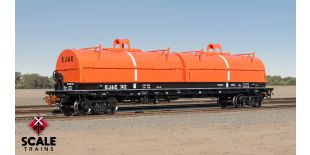 Rivet Counter HO Scale Thrall 2-Hood Coil Steel Car, Elgin Joliet & Eastern/Orange Hoods