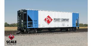 ExactRail N Scale Pullman-Standard 4427 Covered Hopper, TLDX/Peavey/1964 As Delivered
