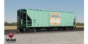 ExactRail N Scale Pullman-Standard 4427 Covered Hopper, TLDX/Cargill/1964 As Delivered