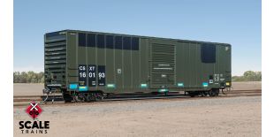 ExactRail Platinum HO Scale Berwick 7580 Appliance Boxcar, CSX/ex-Family Lines Patch