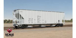 ExactRail Evolution HO Scale Evans 4780 Covered Hopper, USLX/Split Lease