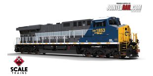Rivet Counter HO Scale GE ES44AH, CSX/Heritage/New York Central/NYC #1853