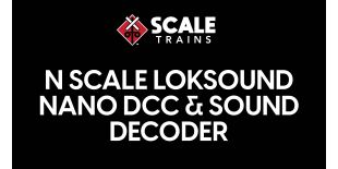 ESU N Scale LokSound Nano DCC & Sound Decoder