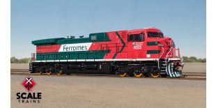 Rivet Counter HO Scale GE AC4400CW, Ferromex/Diabla