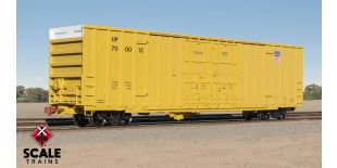 Operator HO Scale Trinity 60' 7500 8' Double-Plug-Door High-Cube Boxcar, Union Pacific/Anti-Vandalism Reporting Marks/Conspicuity Stripes