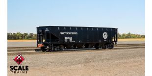 Kit Classics HO Scale 40' 70-Ton 4-Bay Open Hopper, Baltimore & Ohio/Capitol Dome