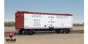 Fox Valley Models HO Scale PC&F R-40-2 Wood Reefer, Merchants Despatch/MDT