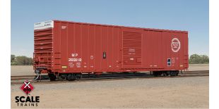 ExactRail Platinum HO Scale PC&F 7633 Appliance Boxcar, Missouri Pacific Lines/MP/1975 As Delivered