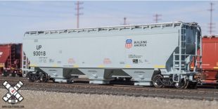 Rivet Counter N Scale Gunderson 5188 Covered Hopper, Union Pacific