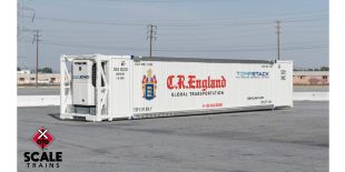 Operator N Scale CIMC 53’ Reefer Container, CR England