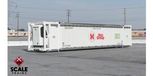 Operator N Scale CIMC 53’ Reefer Container, Hub Group/HGIU