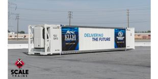 Operator N Scale CIMC 53’ Reefer Container, KLLM Transporters/KLLM