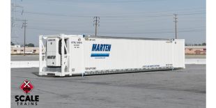 Operator N Scale CIMC 53’ Reefer Container, Marten/MTLU