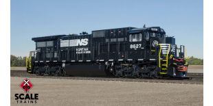 Rivet Counter N Scale GE C39-8 Phase III, Norfolk Southern/Ditch Lights